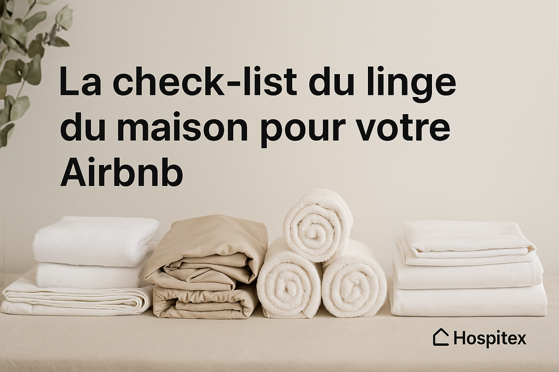 Check-list linge de maison Airbnb : Ce qu’il faut absolument prévoir